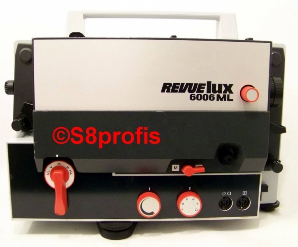 Revue Lux 6006 ML, Super 8 optical & Magnet sound Filmprojector by Eumig Revuelux